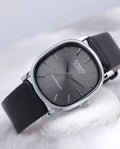 Men’s Leather Wristwatch – Classic Stylish Analog Watch for Everyday Wear