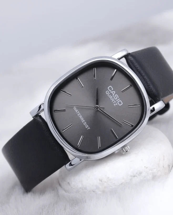 Men’s Leather Wristwatch – Classic Stylish Analog Watch for Everyday Wear